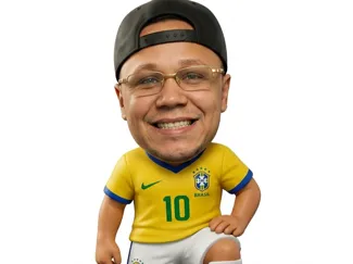 modelo jogador do brasil