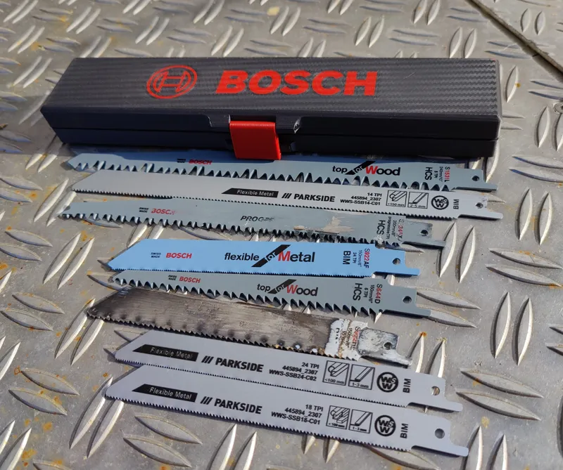 reciprocating-saw blades box, Säbelsägeblätter