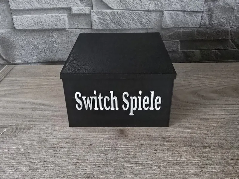 Aufbewahrungsbox für Nintendo Switch Spiele