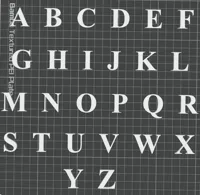 Lettres alphabet Times New Roman — photo 6