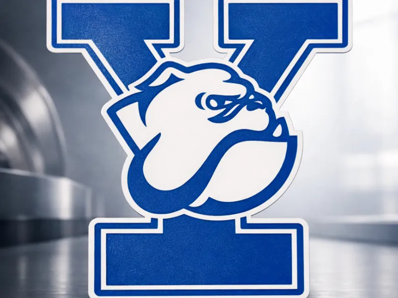 Yale Logo with Bulldog