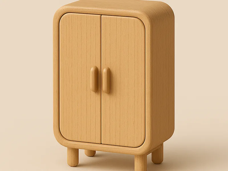 Mini Japandi Wardrobe 