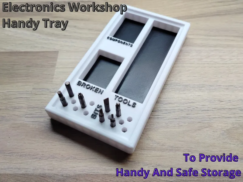 Electronics Workshop Handy Tray