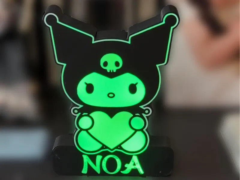 Lampara Kuromi Personalizada