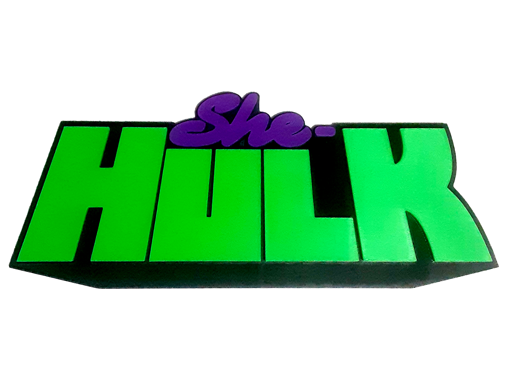 She-Hulk Logo Marvel Comics Superhero Green