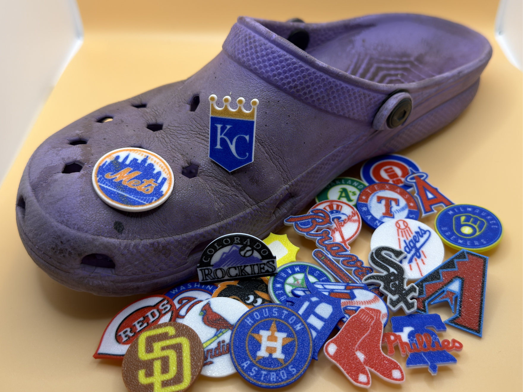 MLB Team Logo's Jibbitz / Croc Charm