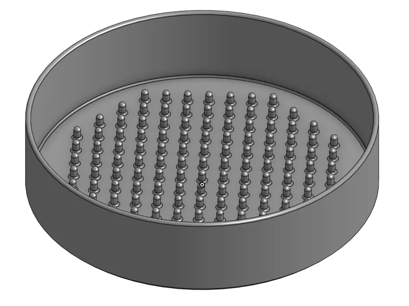 Bathroom Circular Drip Tray
