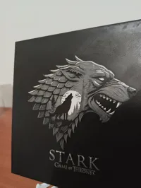 Plaque logo Maison Stark — Game of Thrones — photo 3