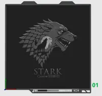Plaque logo Maison Stark — Game of Thrones — photo 1