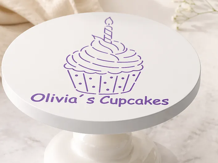 Personalisierter CupCake / Kuchen Ständer