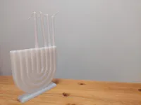 Menorah de Hanoucca — design moderne — photo 7