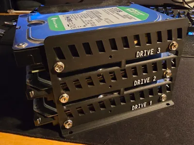 HDD Rack sides 3 drives