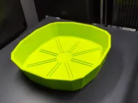 Poligonal Saucer 185 mm