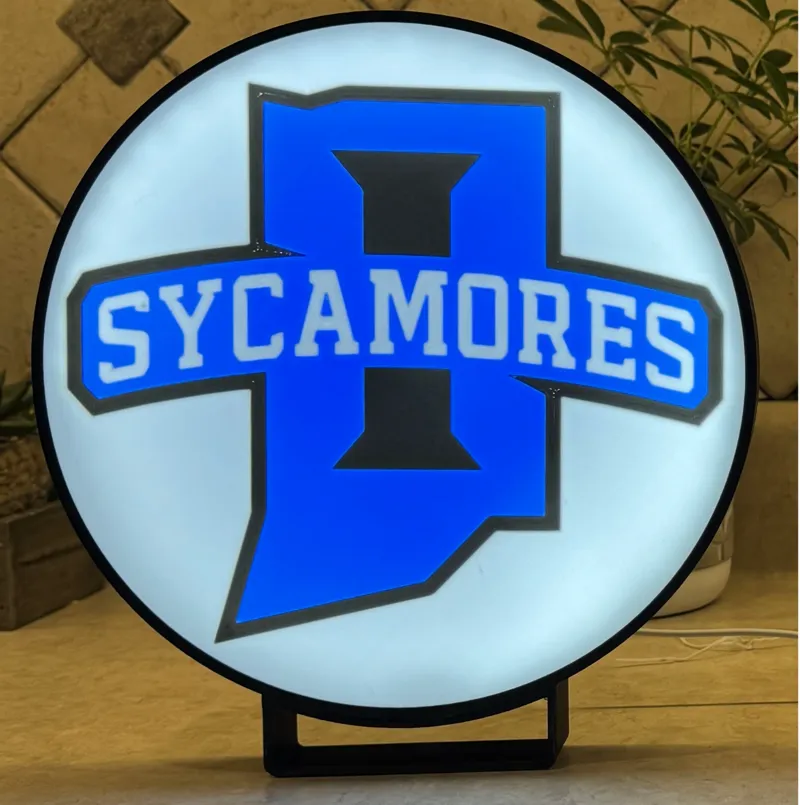 ISU Sycamores LED Lightbox 2