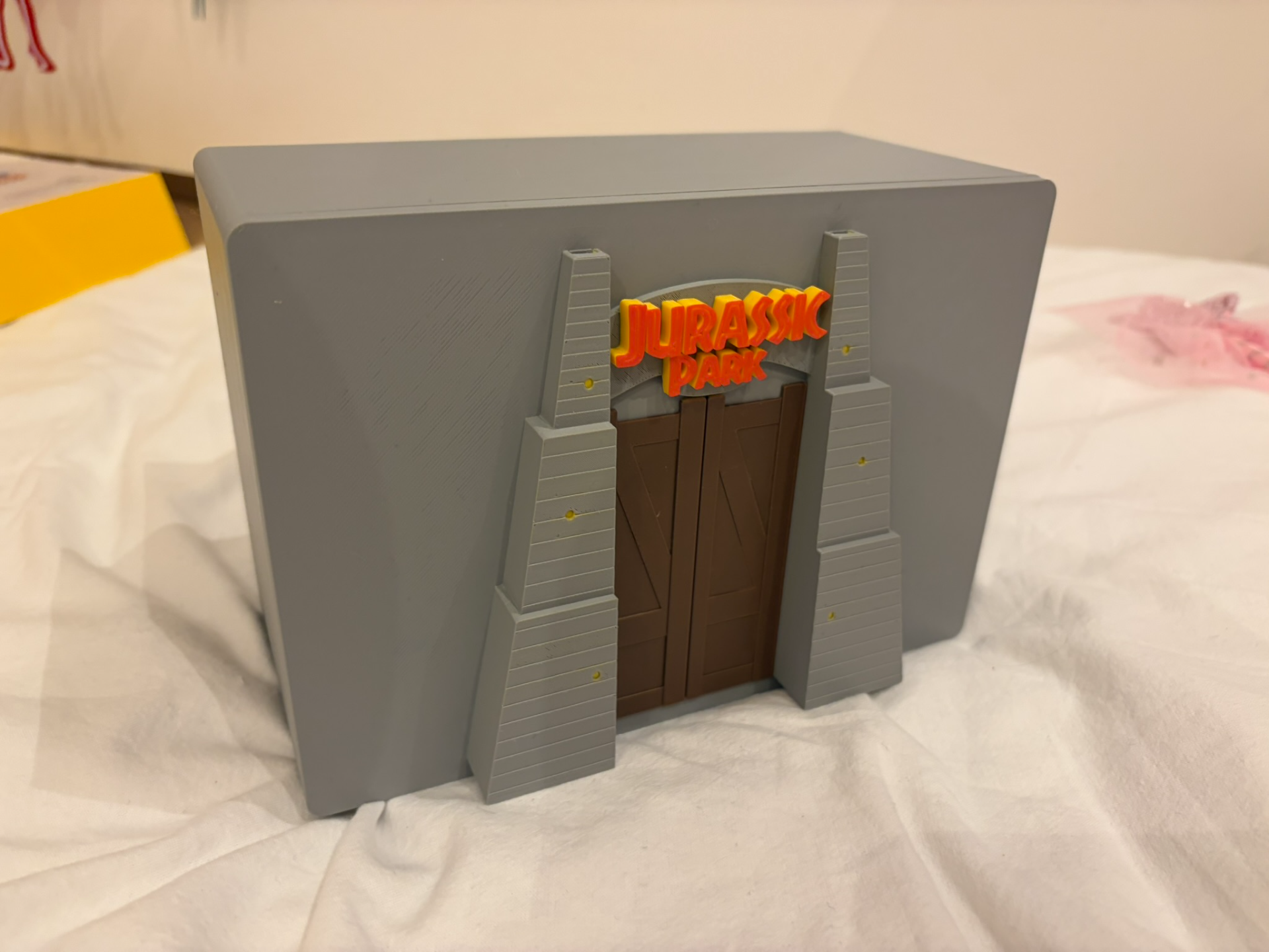 Jurassic Park Gate - Magnetic Storage Box
