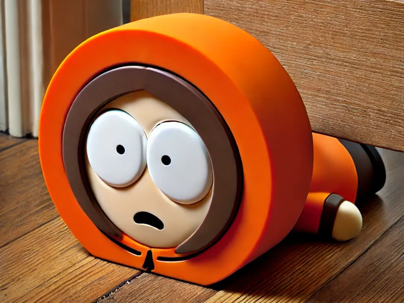 Kenny ferma porta