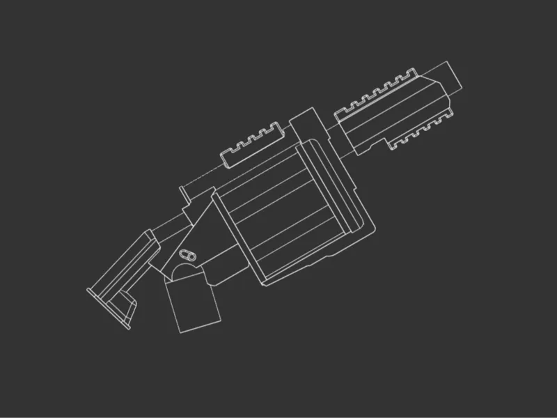 TacticalBrick Grenade Launcher