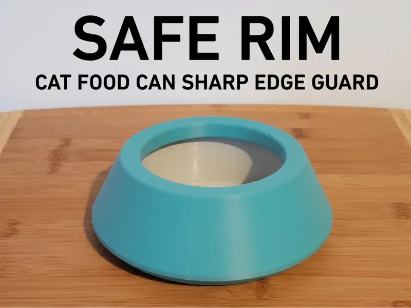 Safe Rim - Cat Food Can Sharp Edge Guard 