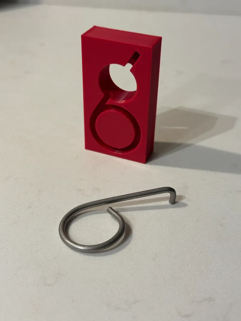 Volkswagen Hub Cap Remover Key Holder