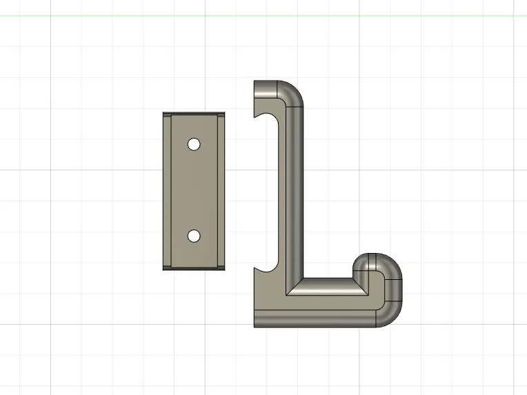 Wall Hook - Command Strip Compatible 