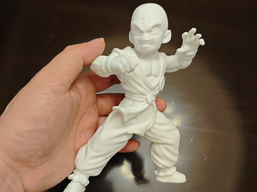 Miniatura 2 do modelo 3D 龙珠科林手办11 动漫 分件 好打 胶水拼装 可上色坚固可放大道具家居摆件模型儿童玩具