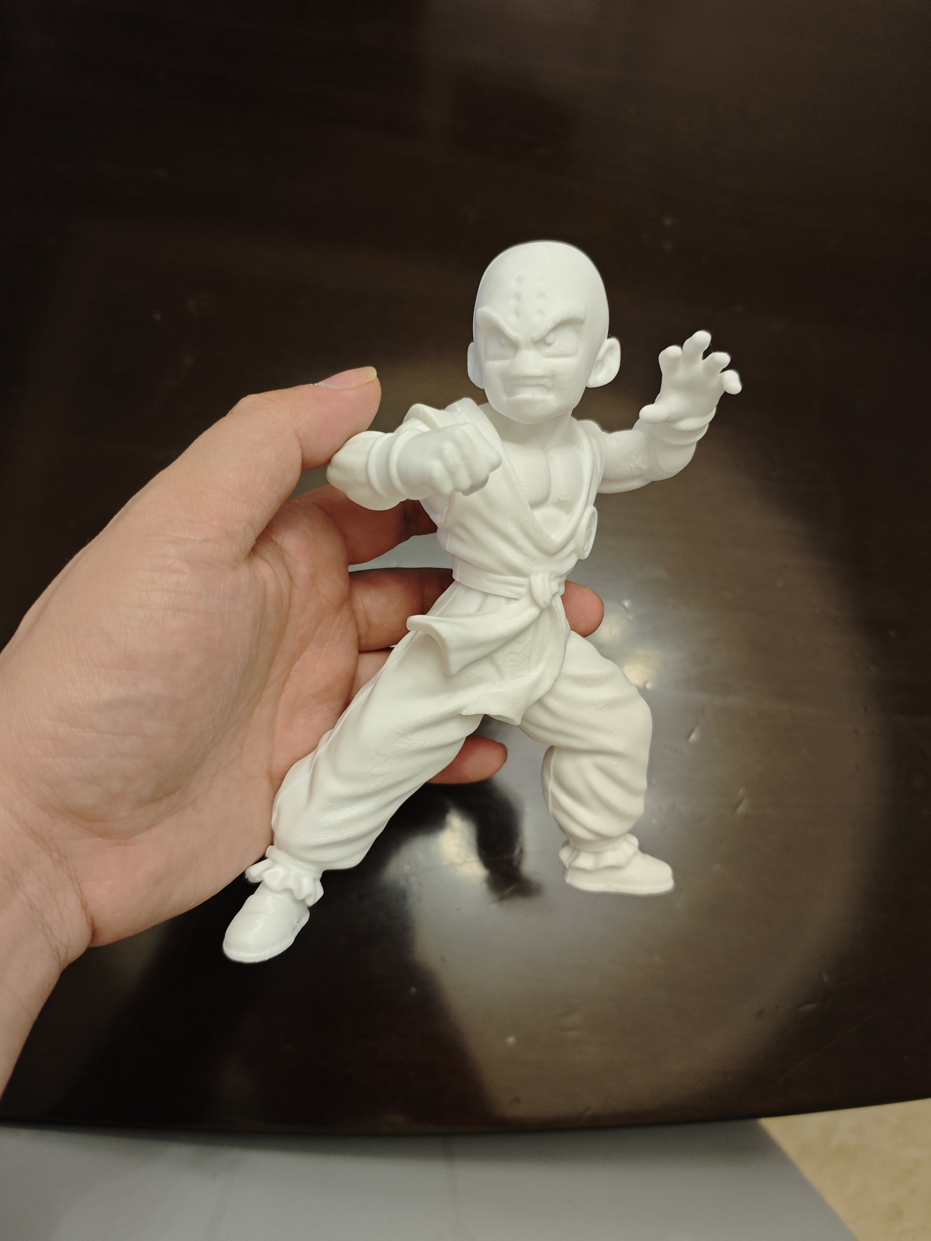 Miniatura 1 do modelo 3D 龙珠科林手办11 动漫 分件 好打 胶水拼装 可上色坚固可放大道具家居摆件模型儿童玩具