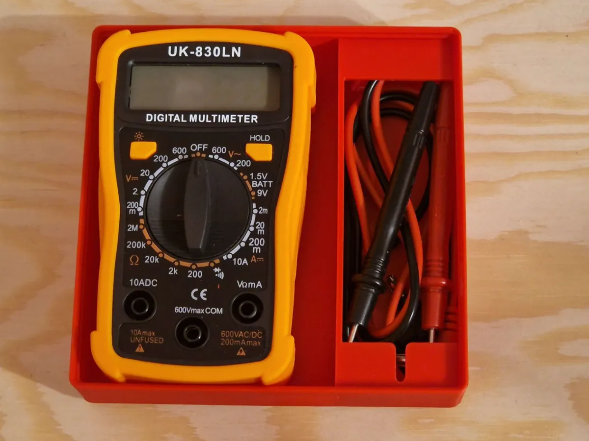 Gridfinity multimeter bin - Free 3D Print Model - MakerWorld