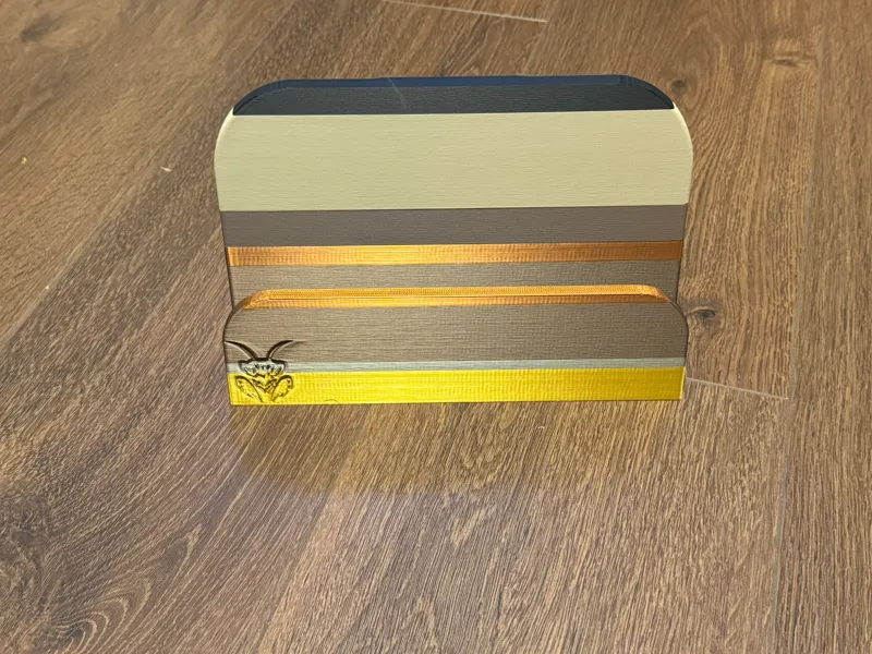 Display Stand for Notebook with logo on front