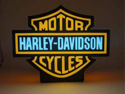Harley Davidson Lightbox