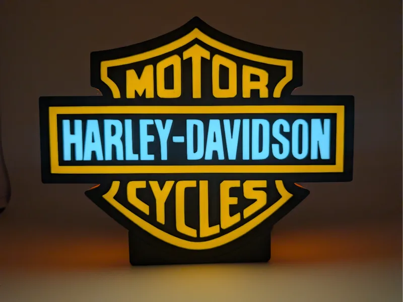 Harley Davidson Lightbox