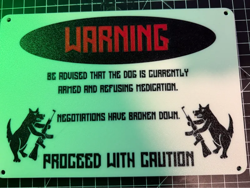 Dog is Armed