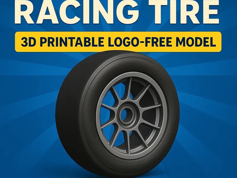 Motorsport Display F1 Tire – Fan-Made 3D Model