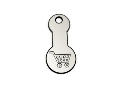 Shopping cart token coin