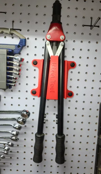 Pegboard Rivet Tool Holder