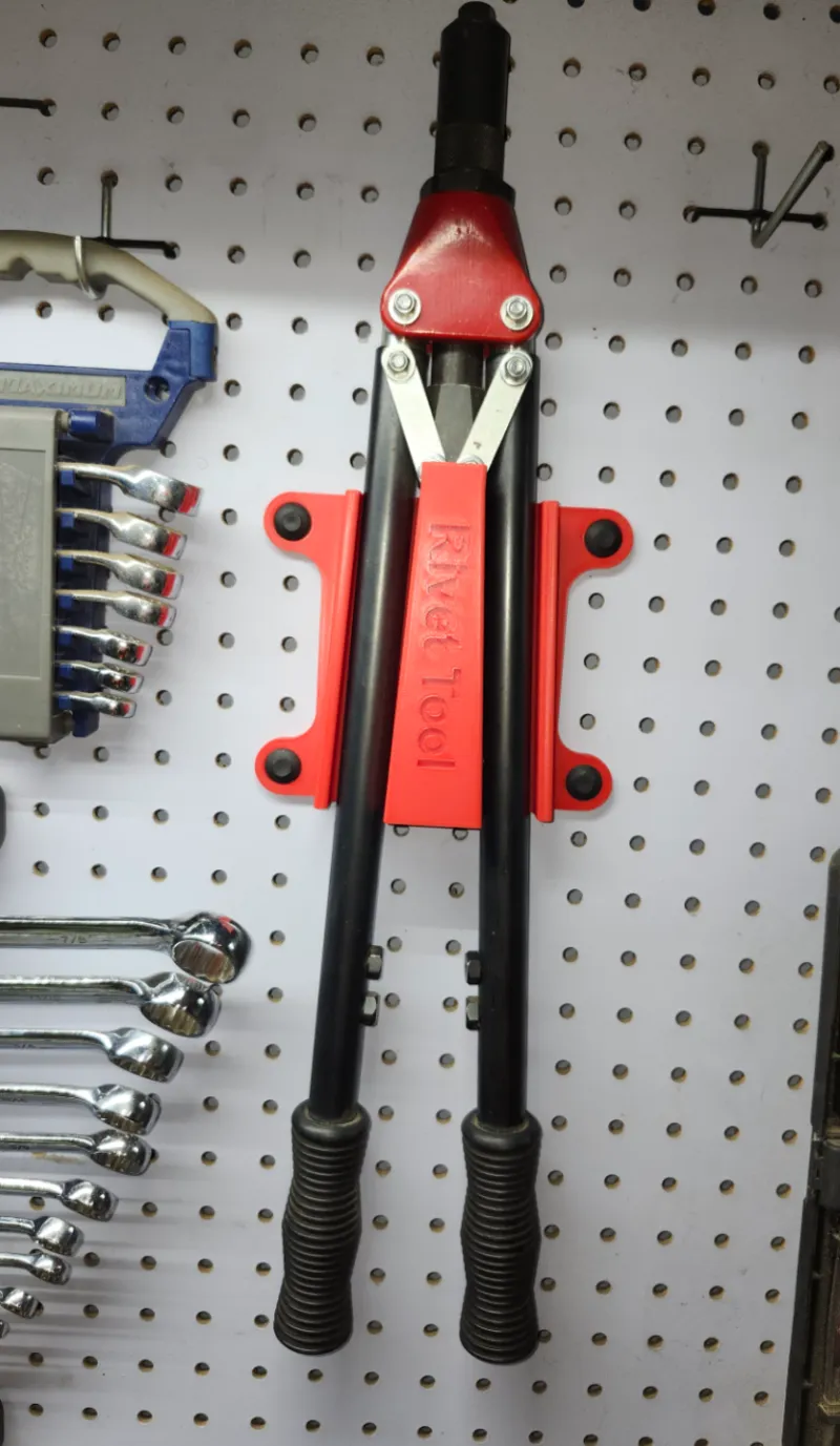 Pegboard Rivet Tool Holder