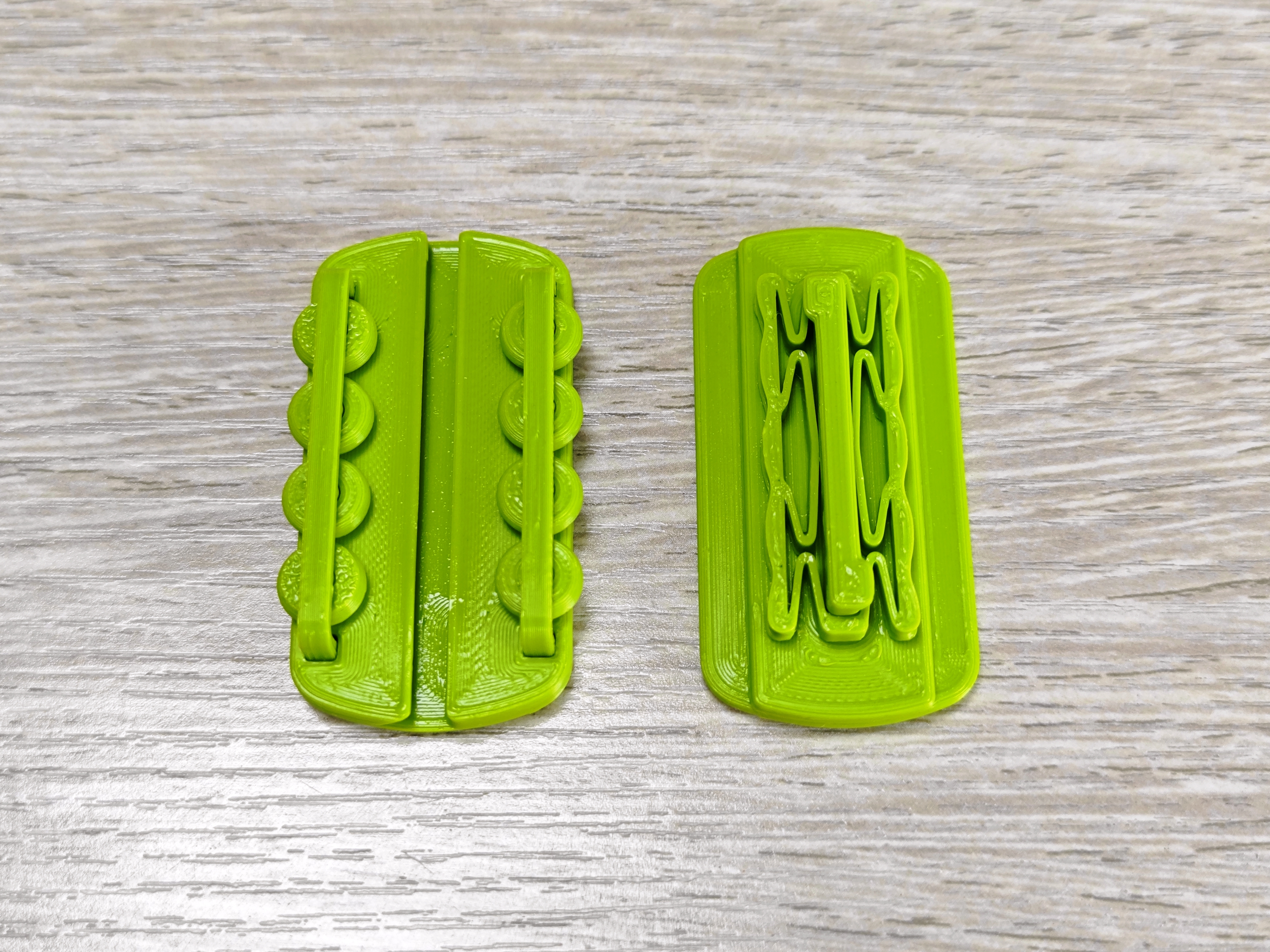 Miniatura 1 do modelo 3D 【双向段落阻尼】滚珠式解压推牌V2 双向推动 纯打印无需额外配件 无需支撑