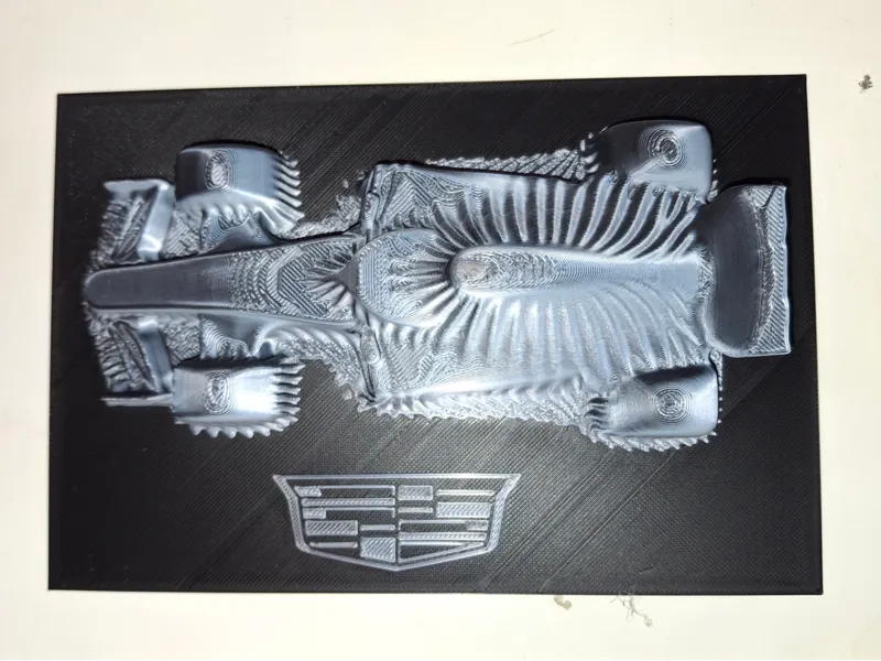 Formule 1 Cadillac sous voile