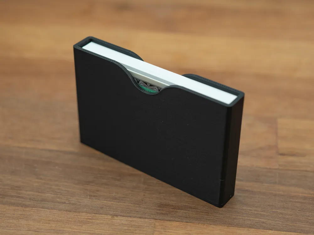 Sleek business and credit card holder - Free 3D Print Model - MakerWorld