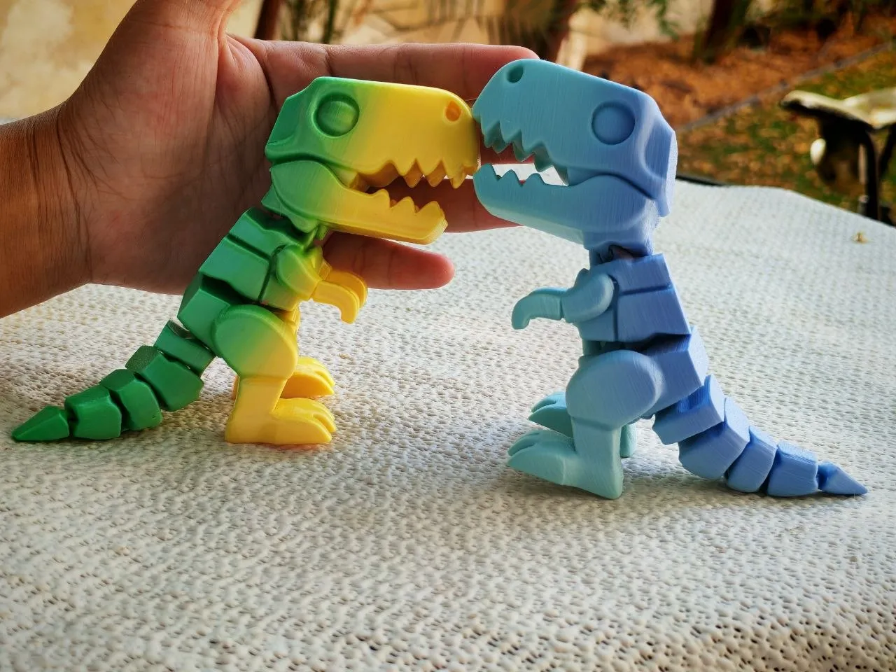 Flexi Articulated T-Rex view 3