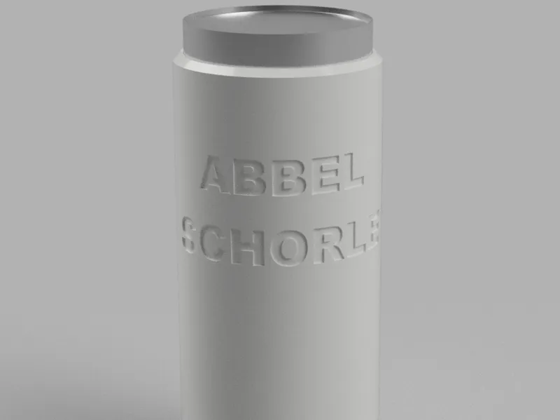 250ml Can Holder with Tag Abbelschorle Markus Rühl