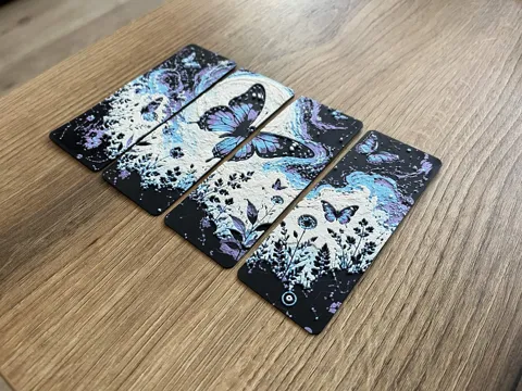 Accesorio para impresora 3D: FREE TO SELL! – Butterfly Bookmark Set - NO AMS — vista de referencia 4