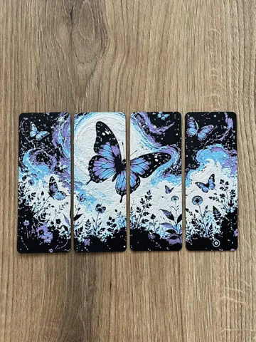 Accesorio para impresora 3D: FREE TO SELL! – Butterfly Bookmark Set - NO AMS — vista de referencia 2
