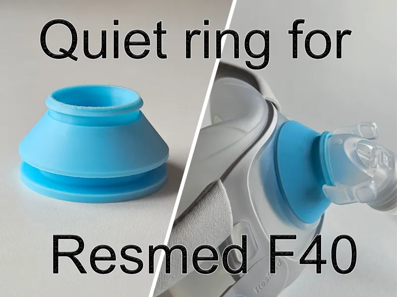 Quiet ring for Resmed F40