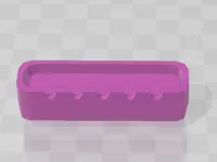 PLA, 0.2mm layer height, 3 walls, 10% infill, single color