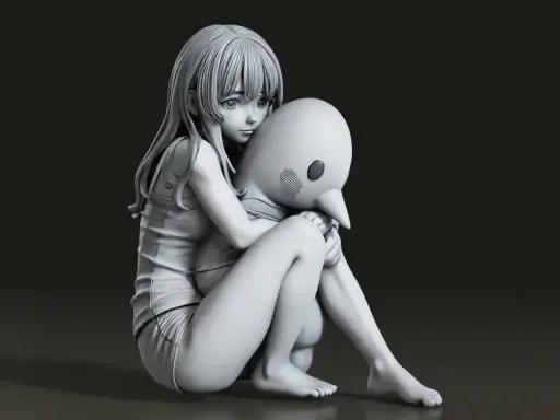 Goodnight Punpun – Sitting Figure Fan Art