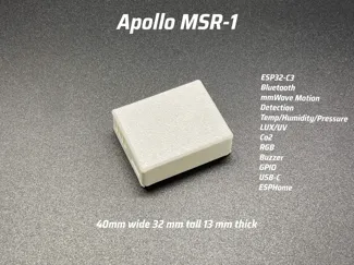 Apollo MSR-1 Home Assistant Radar Motion CO2 Multisensor
