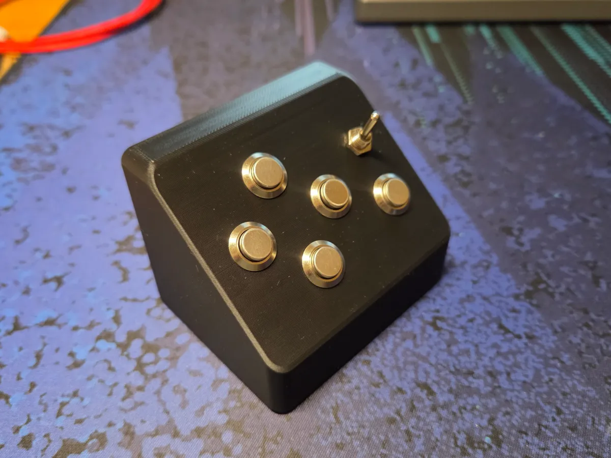 Button Box (for Artificial Sunrise) - Free 3D Print Model - MakerWorld