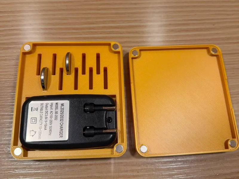 CR2032與可充電ML2032收納盒子