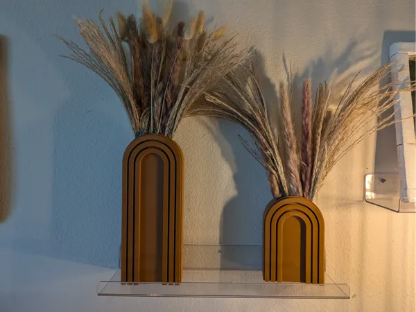 Vase suspendu