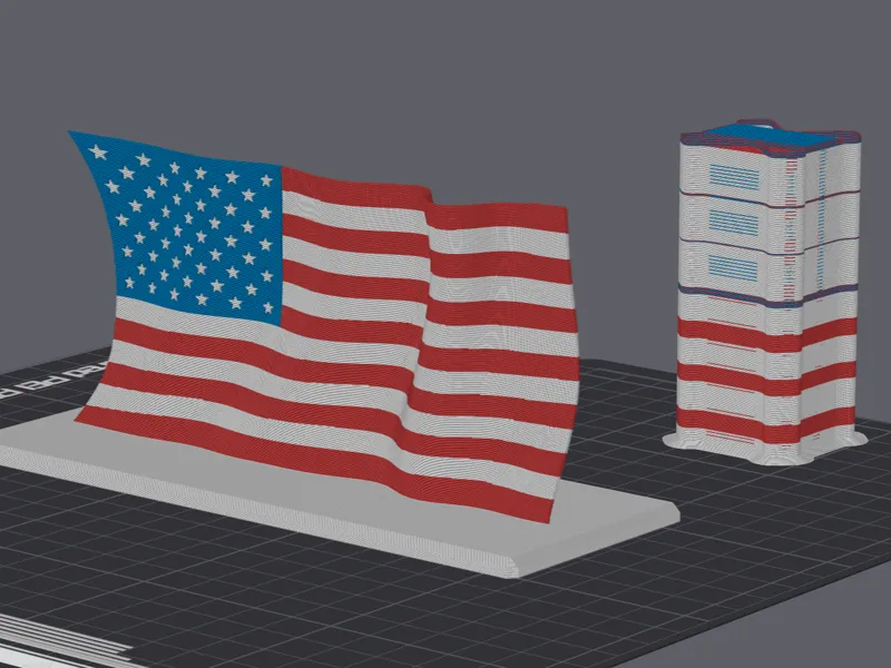 Premium Colored US Flag (AMS)